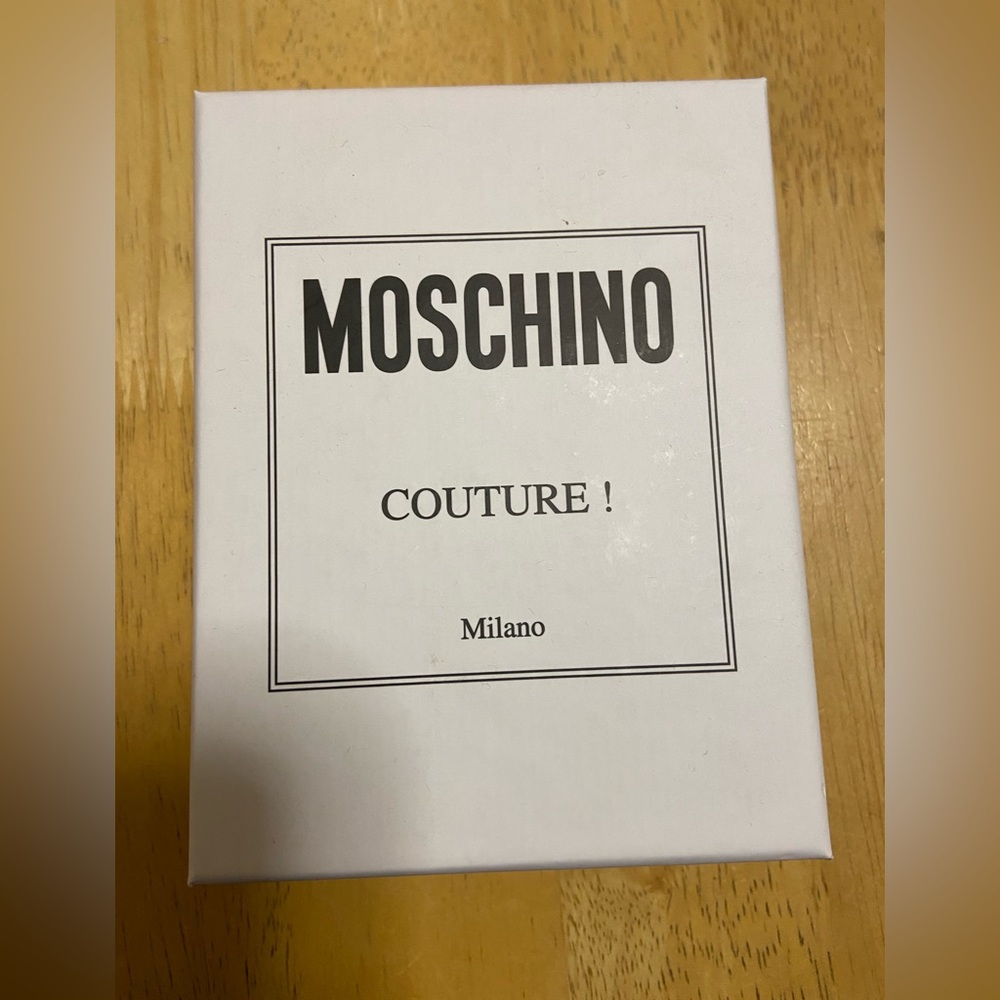 MOSCHINO Leather Card Case - Picture 6 of 6